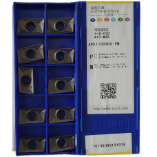 Пластини ZCC-CT APKT160408-PM YBG202 твердосплавні для фрез