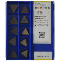 Пластины ZCC-CT TPKN1603PDSKR YBG202 фрезерные односторонние