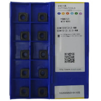 Пластины ZCC-CT SDMT09T312-NM YBM253 фрезерные односторонние твердосплавные