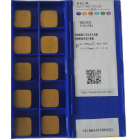 Пластини ZCC-CT SNKN1204ENN YBC301 фрезерні двосторонні твердосплавні