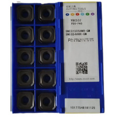 Пластини ZCC-CT SNEG1506ANR-GM YBC302 фрезерні двосторонні твердосплавні