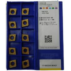 Пластина токарна ZCC-CT CCMT09T304-HR YBC351 одностороння