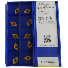 Пластини ZCC-CT DCMT070204-HM YBC251 токарні односторонні