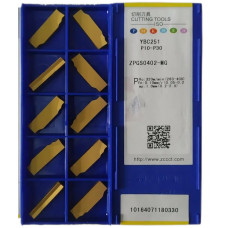 Пластини ZCC-CT ZPGS0402-MG УВС251 для відрізки і точіння канавок