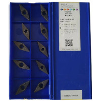 Пластины ZCC-CT VBMT160408-EF YBG202 для точения твердосплавные