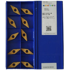 Пластини ZCC-CT VBMT160408-HM YBC251 для точіння односторонні твердосплавні
