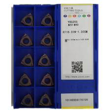 ZCC-CT RT16.01N-1.50 GM YBG205 пластина різьбова твердосплавна, метрична різьба повний профіль 60°