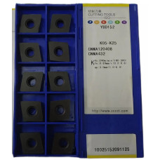 Пластина токарна ZCC-CT CNMA120408 YBD152 двостороння твердосплавна