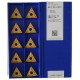 Пластини ZCC-CT TNMG220404-DM YBC251 токарні двосторонні