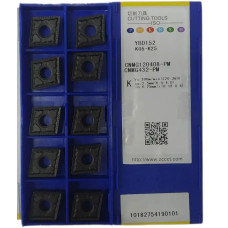 Пластини ZCC-CT CNMG120408-PM YBD152 токарні двосторонні твердосплавні