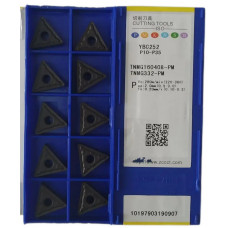 Пластины ZCC-CT TNMG160408-PM YBC252 токарные твердосплавные двухсторонние