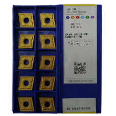 Пластини ZCC-CT CNMG120404-PM YBD152 токарні двосторонні твердосплавні