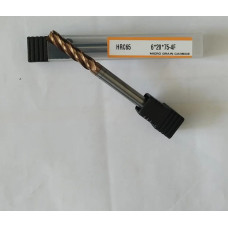 Фреза IN-CNC 6*20*75-4F монолітна кінцева твердосплавна