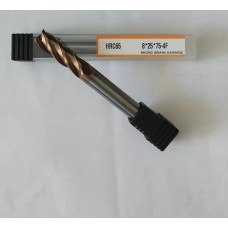 Фреза IN-CNC 8*25*75-4F концевая монолитная твердосплавная