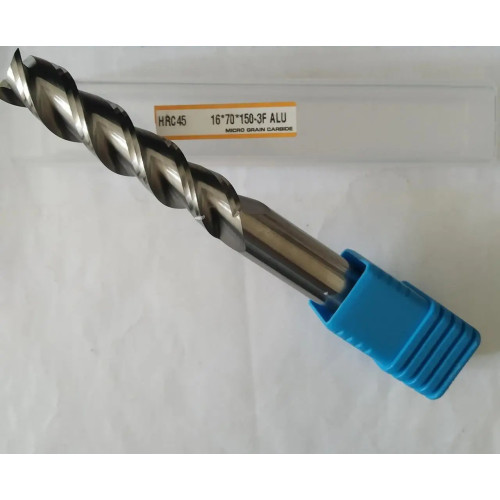 Фреза IN-CNC 16*70*150-3F ALU монолітна твердосплавна кінцева