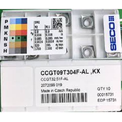 Пластина CCGT09T304F-AL KX