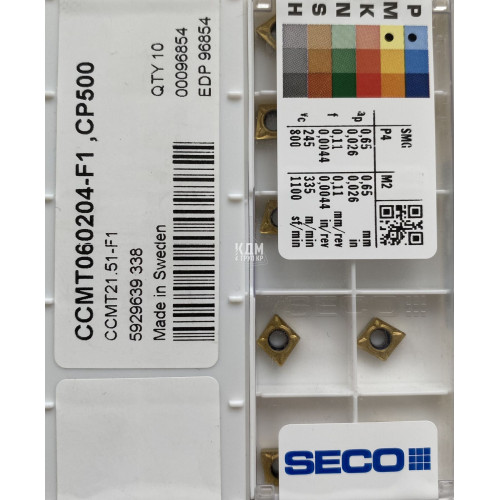 Пластина CCMT060204-F1 CP500